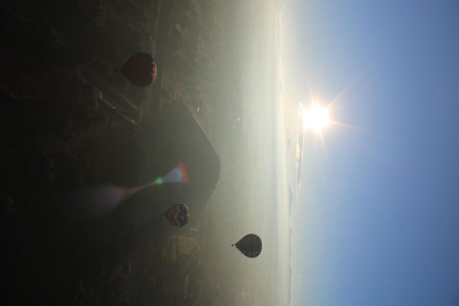 Mexico City: Air Balloon Flight & Breakfast in Natural Cave