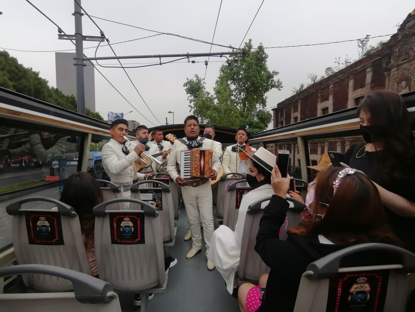 Mexico City: Mariachi Night Tour in a Panoramic Bus - Tour Overview