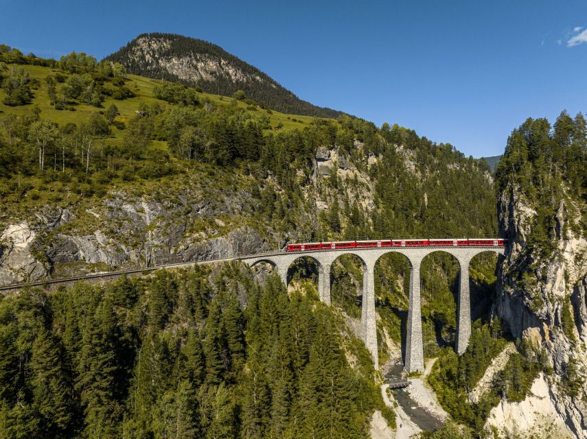 Milan: Bernina and Glacier Train Tickets & Sankt Moritz Tour