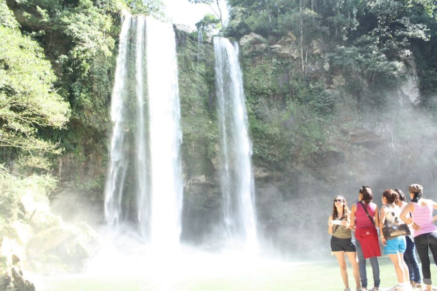Misol Ha and Agua Azul Waterfalls Tour From Palenque