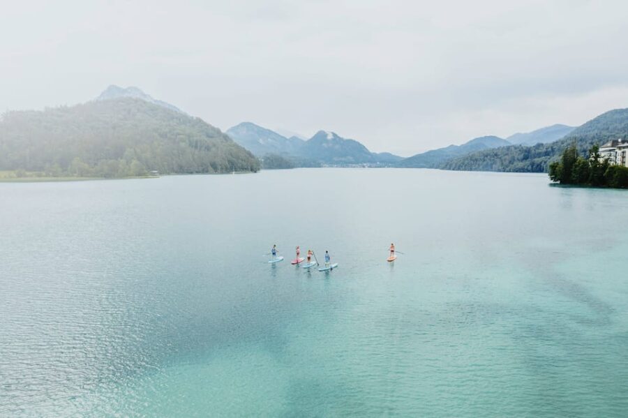Mondsee: Stand-Up Paddle Board Rental and Instruction
