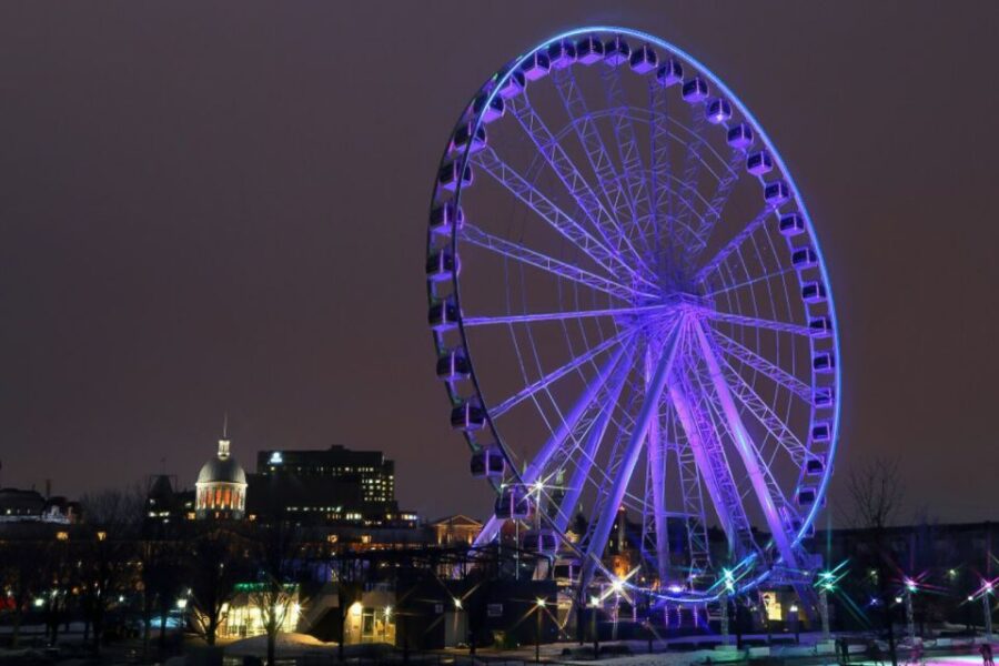 Montreal: Small Group Night Tour With La Grande Roue Entry - Tour Overview