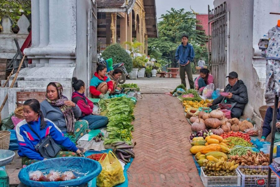 Morning Local Food Market Experience Option Waterfall Tour