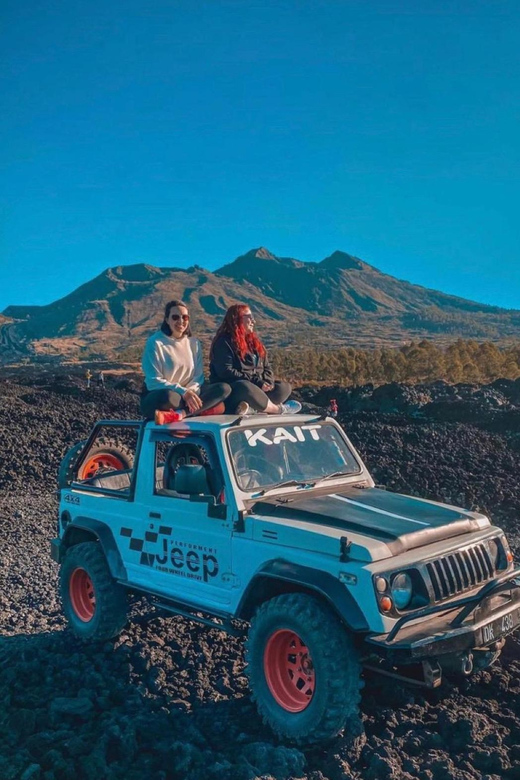 Mount Batur Jeep Tour & Black Lava