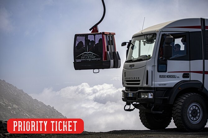 Mount Etna Southern Slope: Ticketing for the Etna Cable Car