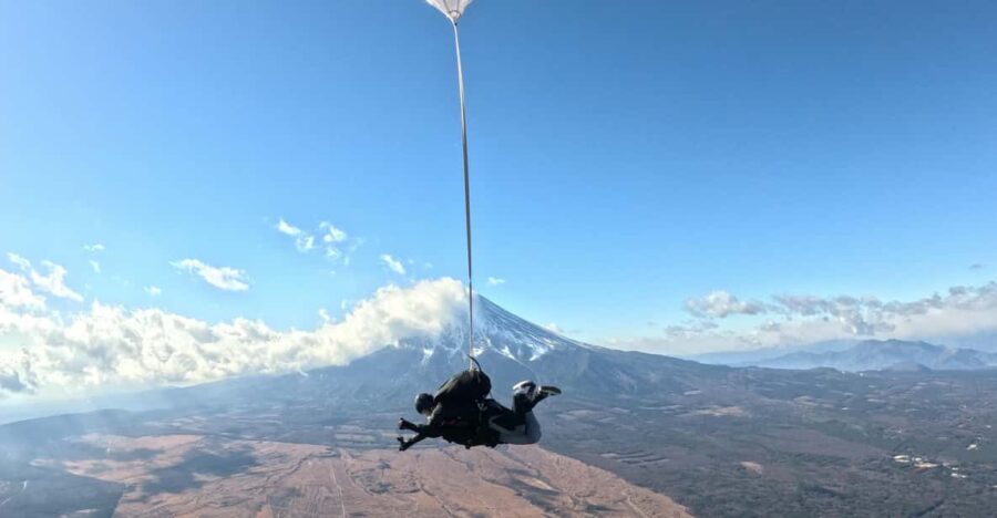Mt. Fuji: SKYDIVING: Eight Views of Ōshino