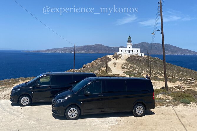 Mykonos Aiport – Port Tranfers – From/To Point to Point to Every Location