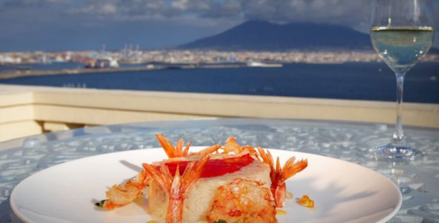 Naples: Romantic Dinner on the Rooftop Terrace