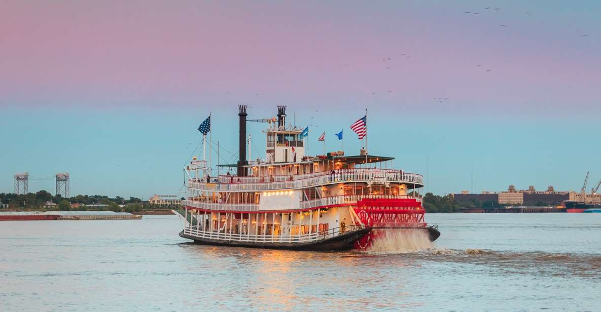 New Orleans: Evening Jazz Cruise on the Steamboat Natchez - Cruise Overview