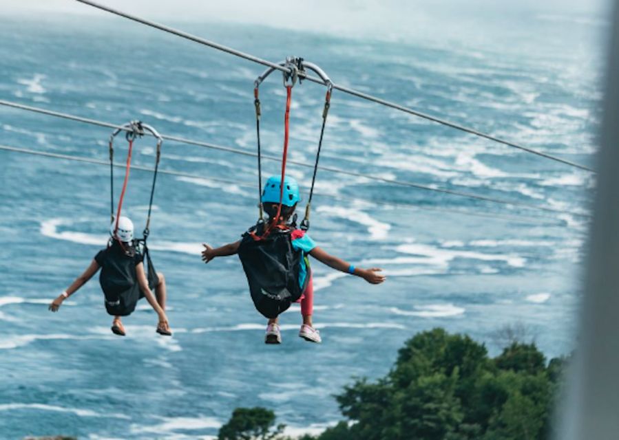 Niagara Falls, Canada: Early Bird Zip Line to The Falls