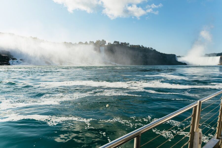 Niagara Falls, Canada: First Boat Cruise & Behind Falls Tour - Tour Overview and Pricing
