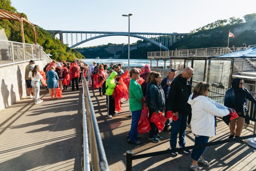 Niagara Falls, Canada: First Boat Cruise & Behind Falls Tour
