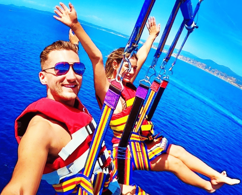 Nice: Parasailing Adventure With French Riviera Views