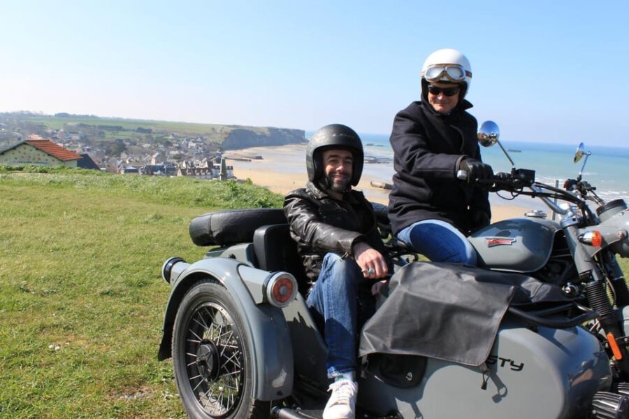 Normandy World War II Private 2 Hours Sidecar Tour Bayeux