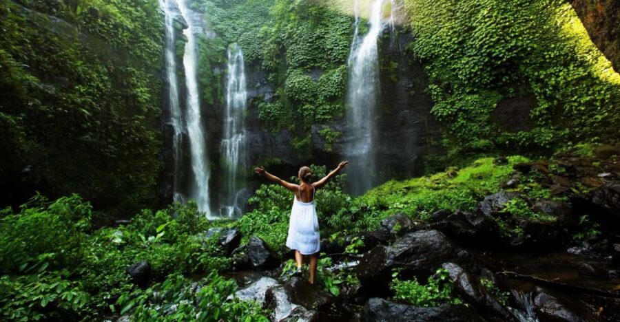 North Bali: Sekumpul Waterfalls and Ulun Danu Temple Tour