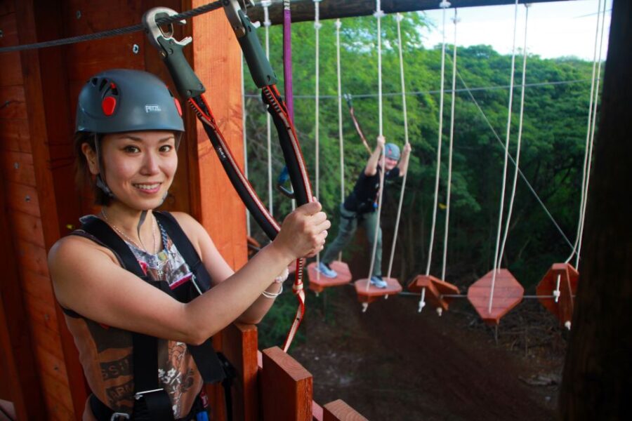 Oahu: Aerial Adventure, Climbing, & Freefall Experience - Overview and Pricing