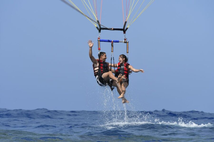 Oahu: Parasail on Maunalua Bay With Diamond Head Views