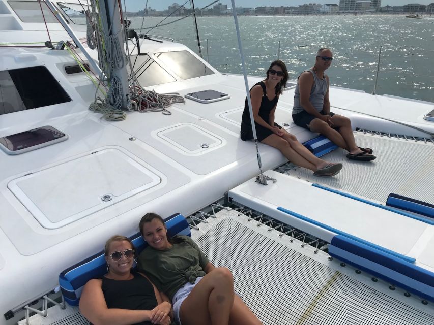 Ocean City: Atlantic Ocean Catamaran Cruise With Crew