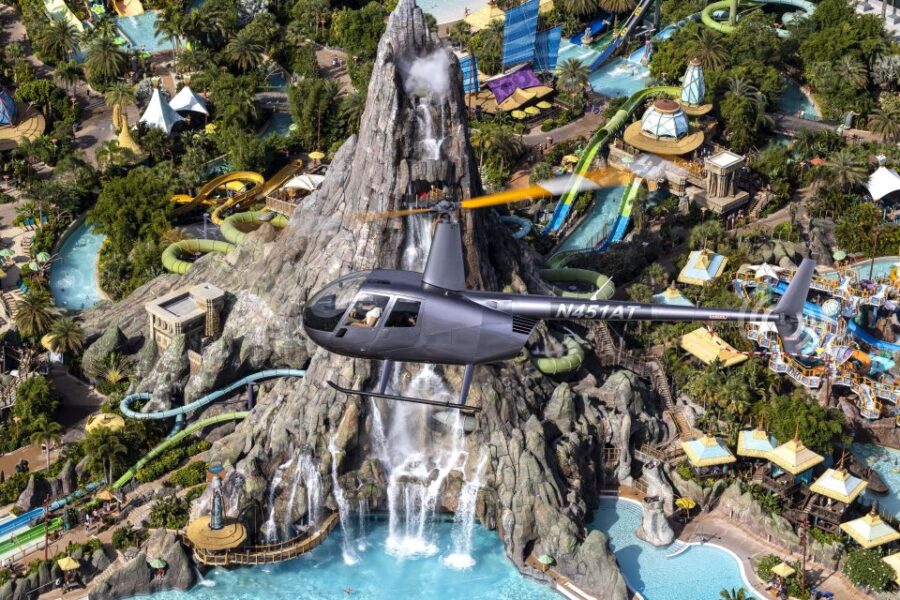 Orlando: Narrated Helicopter Flight Over Theme Parks