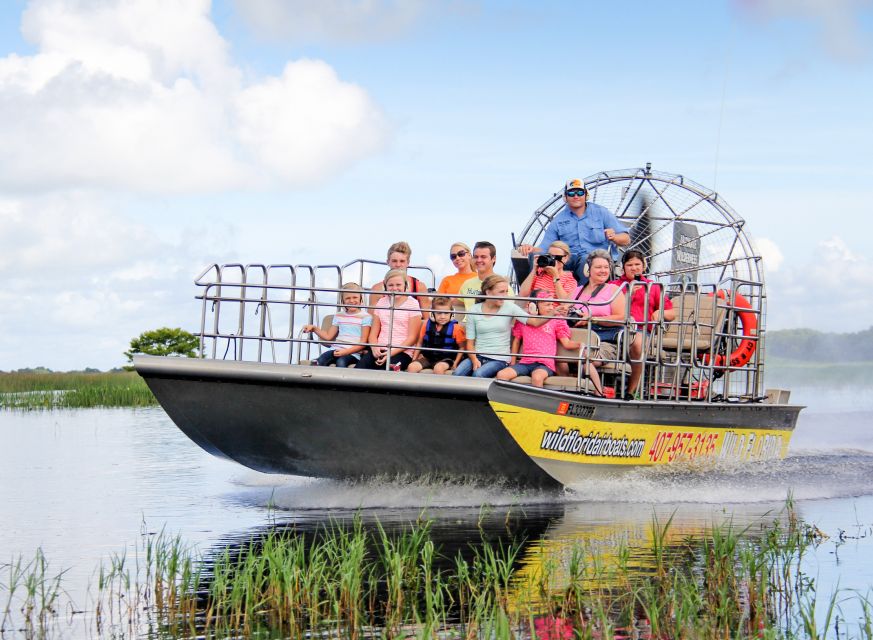 Orlando: Wild Florida Airboat Ride With Transport & Lunch