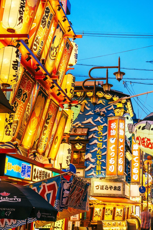 Osaka City English Private Tour Hotel Pickup Sightseeing