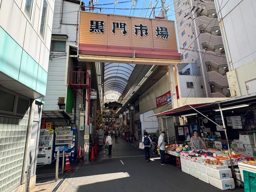 Osaka: Local Food Market, Kuromon Ichiba 1 Hour Guided Tour - Tour Summary