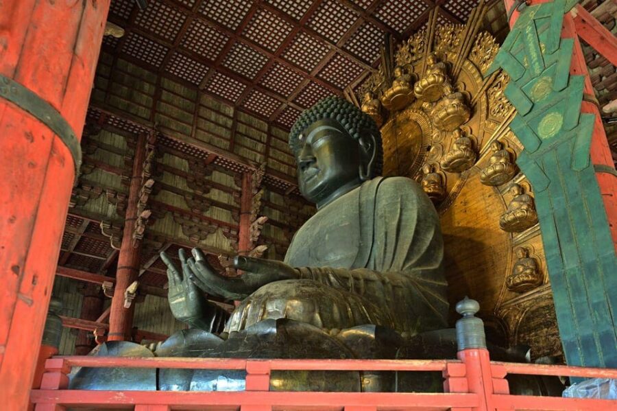 Osaka: Nara & Uji Day Tour: Deer Park, Matcha & Hot Springs