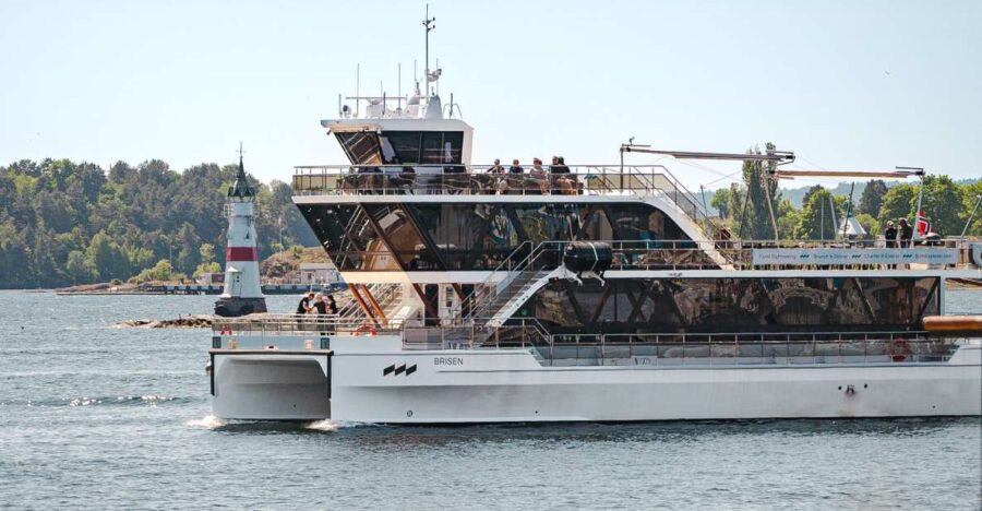 Oslo: Guided Oslofjord Cruise by Silent Electric Boat