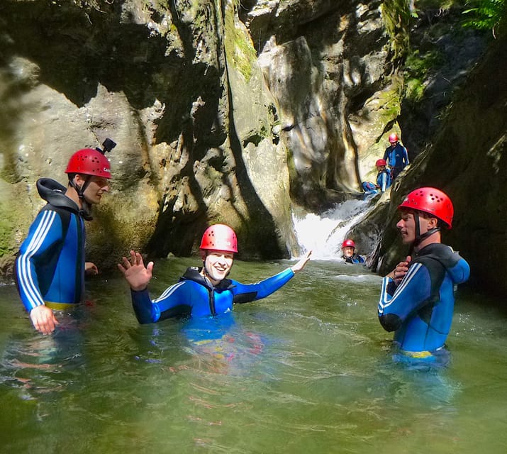 Ötztal: Upper Auerklamm Canyoning Tour for Beginners