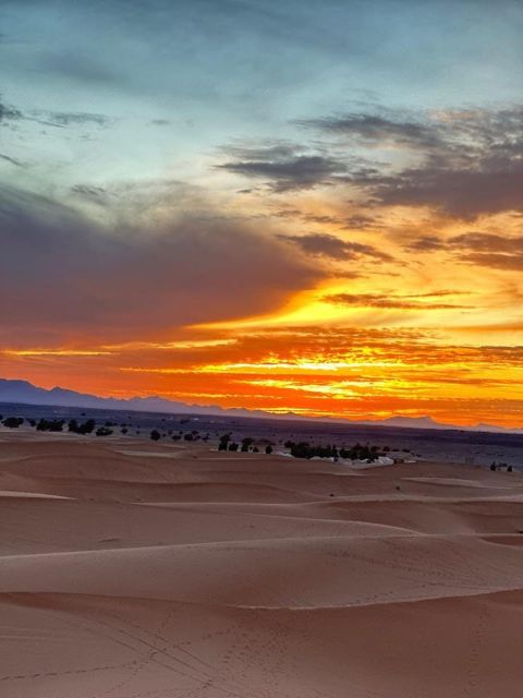 Overnight in Merzouga Desert Camp With Camel Rides and Food