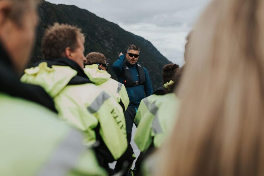 Øystese: Exclusive Fyksesund Private RIB Fjord Safari - Activity Overview