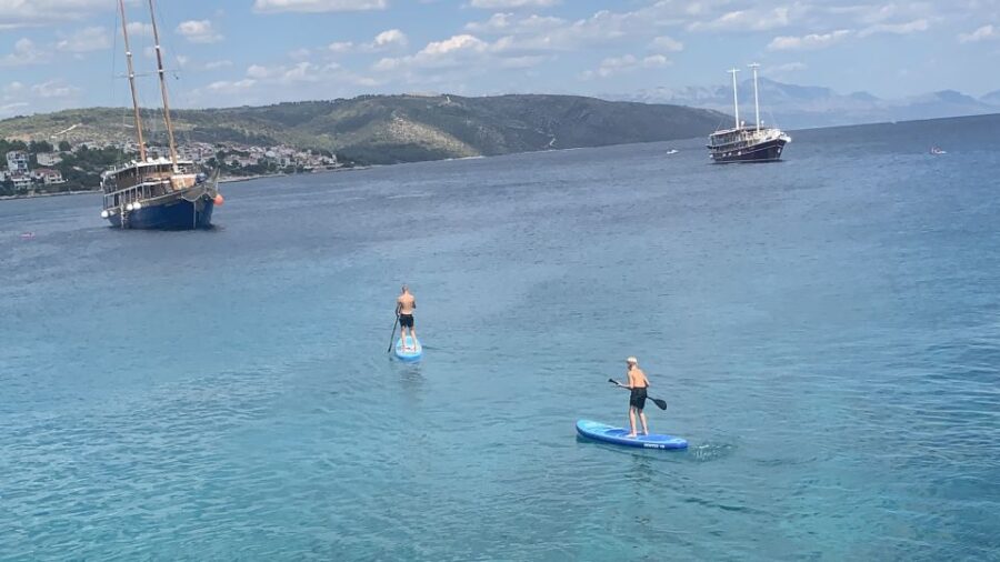 Paddle Boarding Along the Sparkling Coast of Dalmatia