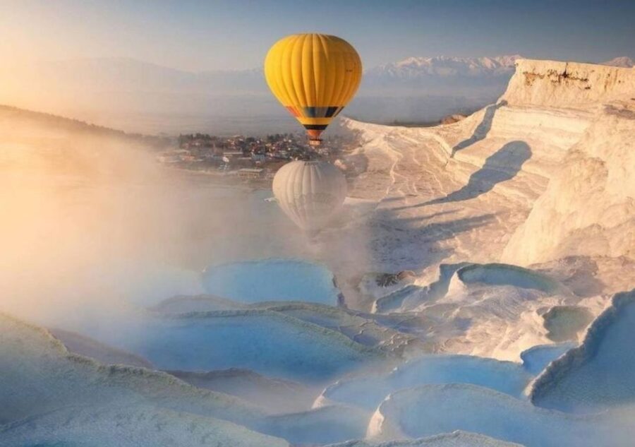 Pamukkale: Hot Air Balloon Flight With Flight Certificate