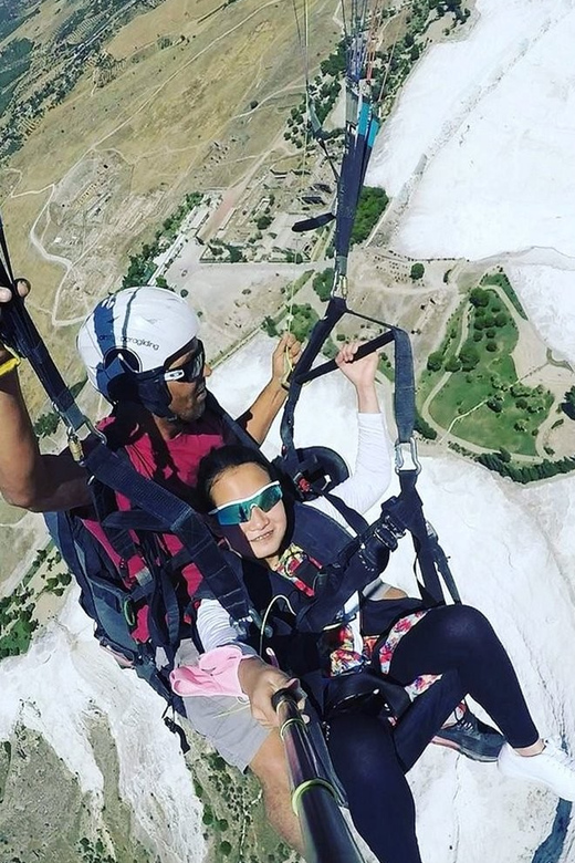 Pamukkale: Tandem Paragliding With Ancient Hierapolis Views