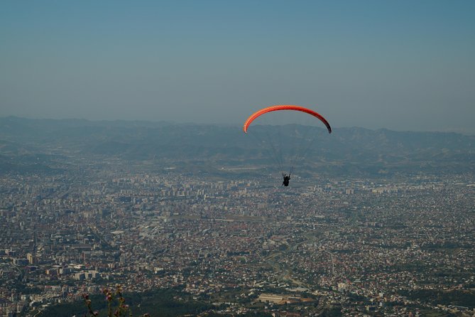 Paragliding Tandem Experience From Dajti Mountain