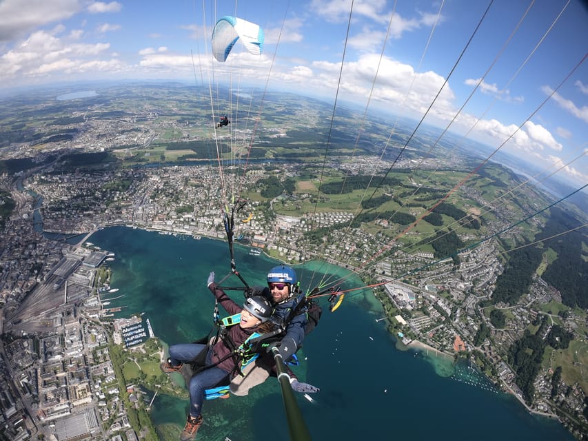 Paragliding Tandemflight in Lucerne