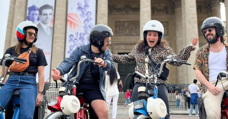 Pariss Vintage Left Bank (3h) : E-Solex Bike Guided Tour