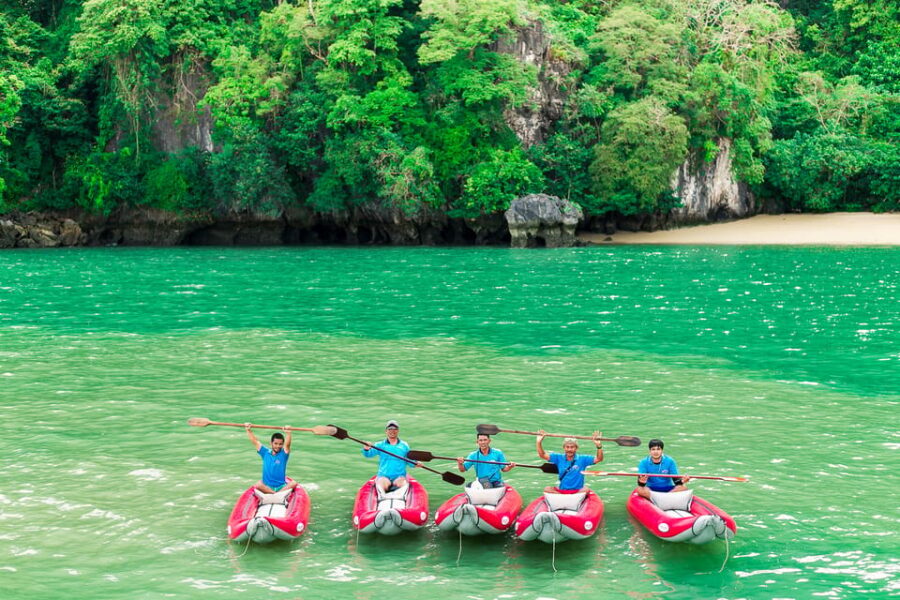Phang Nga Bay: Full-Day Kayaking Tour by Boat From Phuket