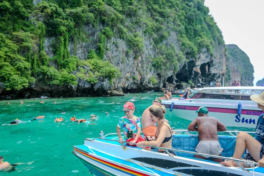 Phi Phi: Sunset and Plankton by Speed Boat With Snorkeling
