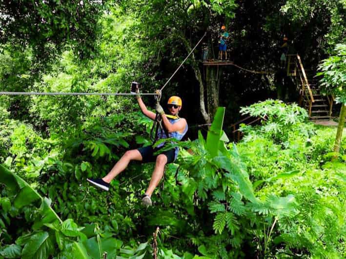 Phuket: Ride ATV Jungle & ZipLine Flying Higher Trip Option