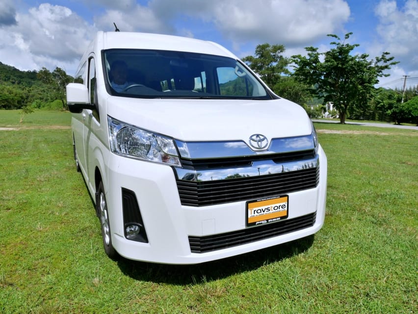 Phuket to Khao Lak/Phang Nga Pick Up & Drop off – Private Van