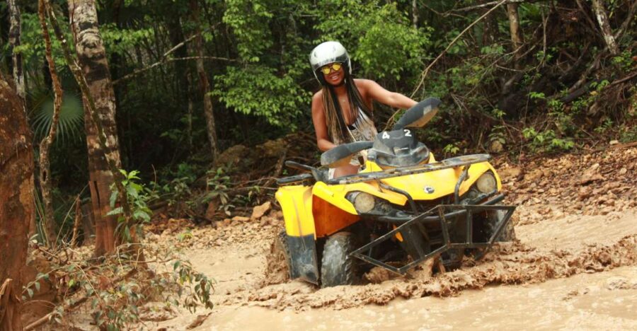 Playa Del Carmen: ATV Xtreme & Zipline Experience