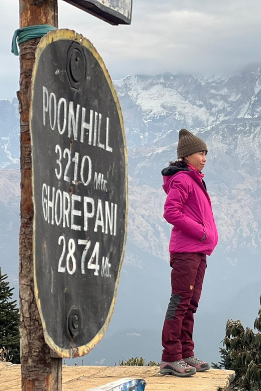 Pokhara: 4 Day Poon Hill Trek and Jhinu Hot Springs Trek