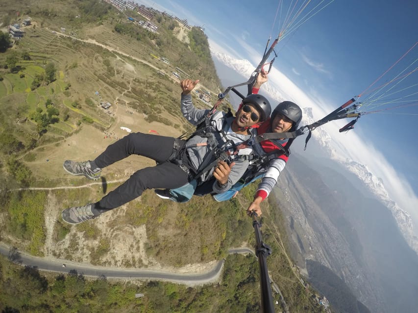 Pokhara: Paragliding and Rafting Adventure With Transfers