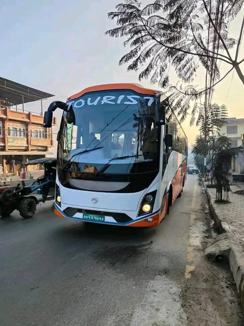 Pokhara to Chitwan Tourist Bus