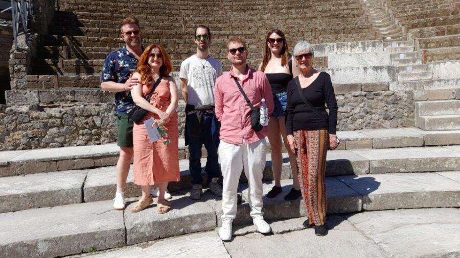Pompeii: Archaeological Ruins Tour With Lunch & Wine Tasting