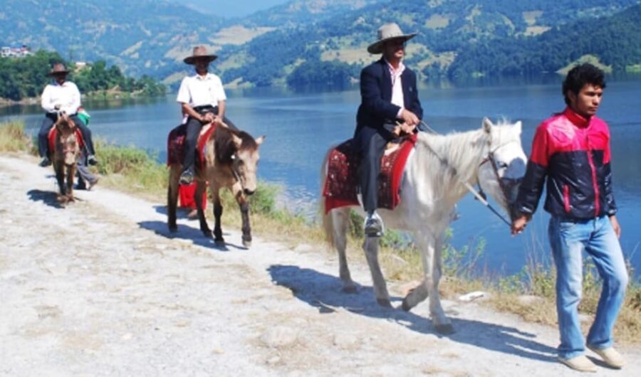 Pony Ride Adventure: Hike to Sarangkot From Pokhara