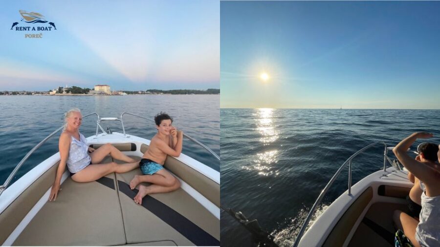 Poreč: Private Watersports Excursion on a Speedboat