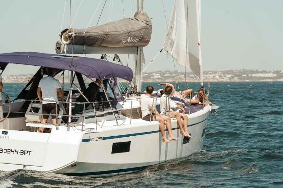 Portimao: Luxury Sail-Yacht Cruise With Sunset Option