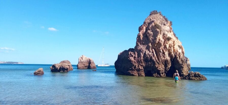 Portimão: Private Sailing Boat Tour With Local Wine